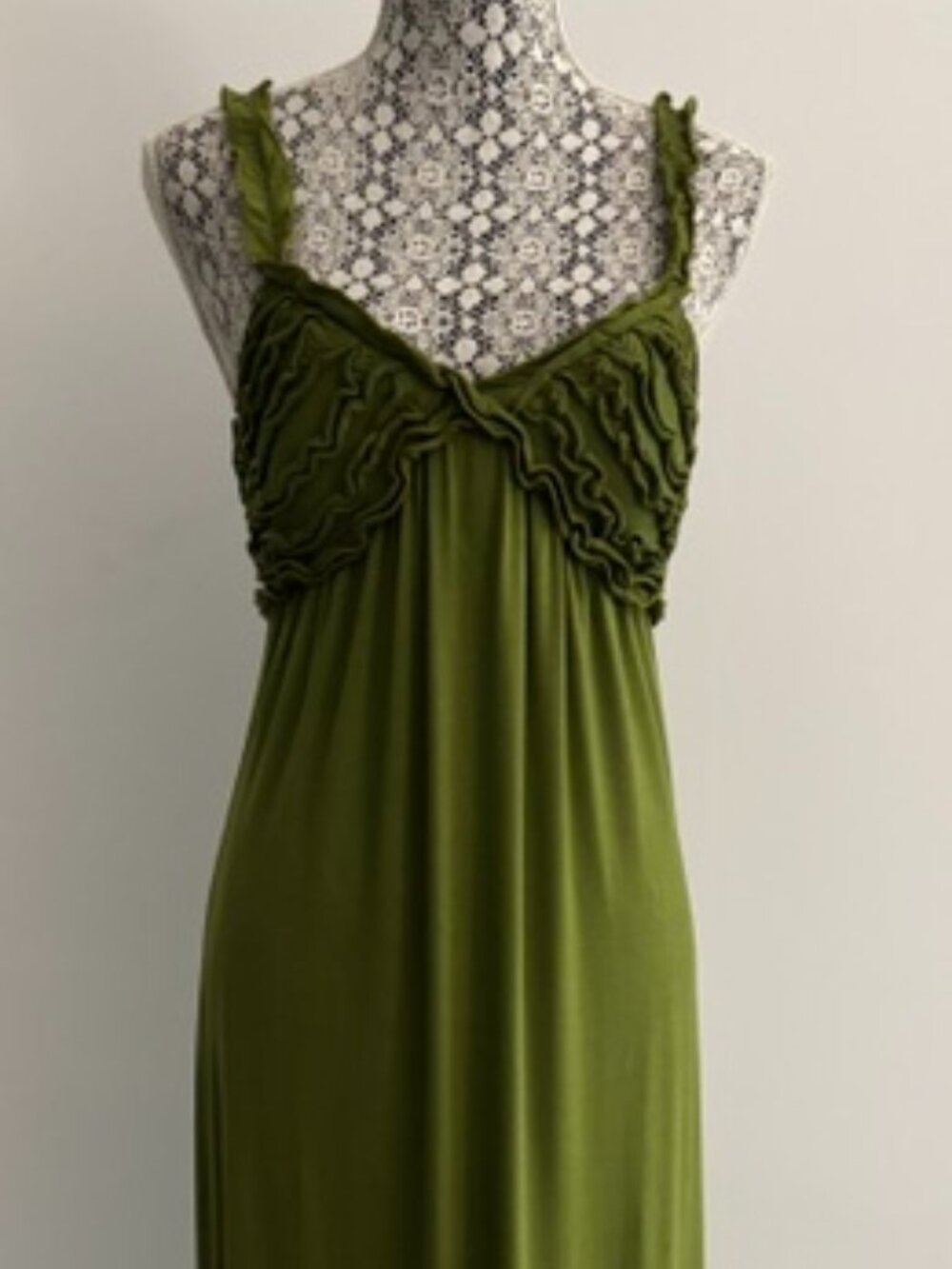 Green Max Studio Maxi Dress - Medium